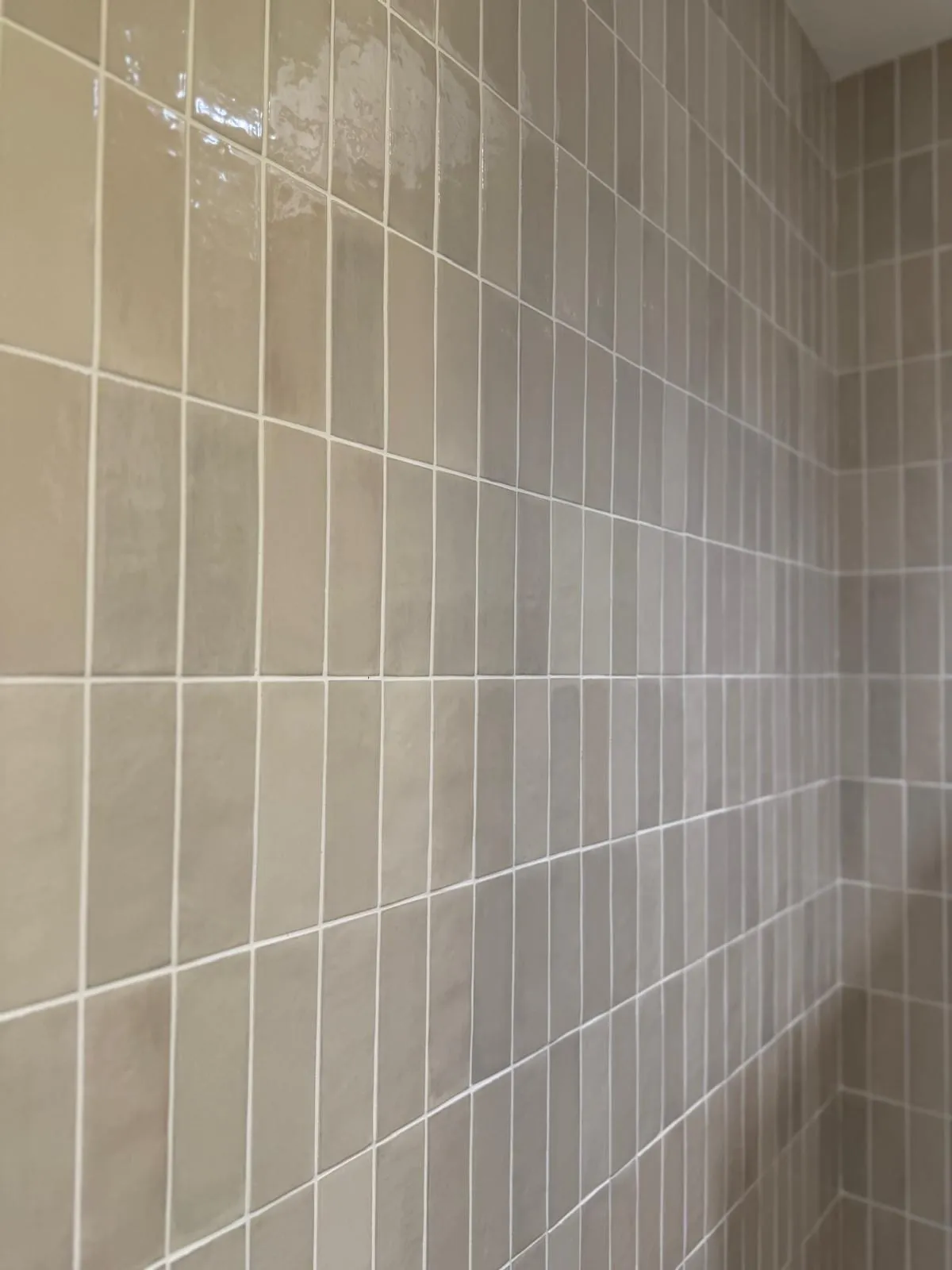 Zellige beige de la douche, salle de bain S2